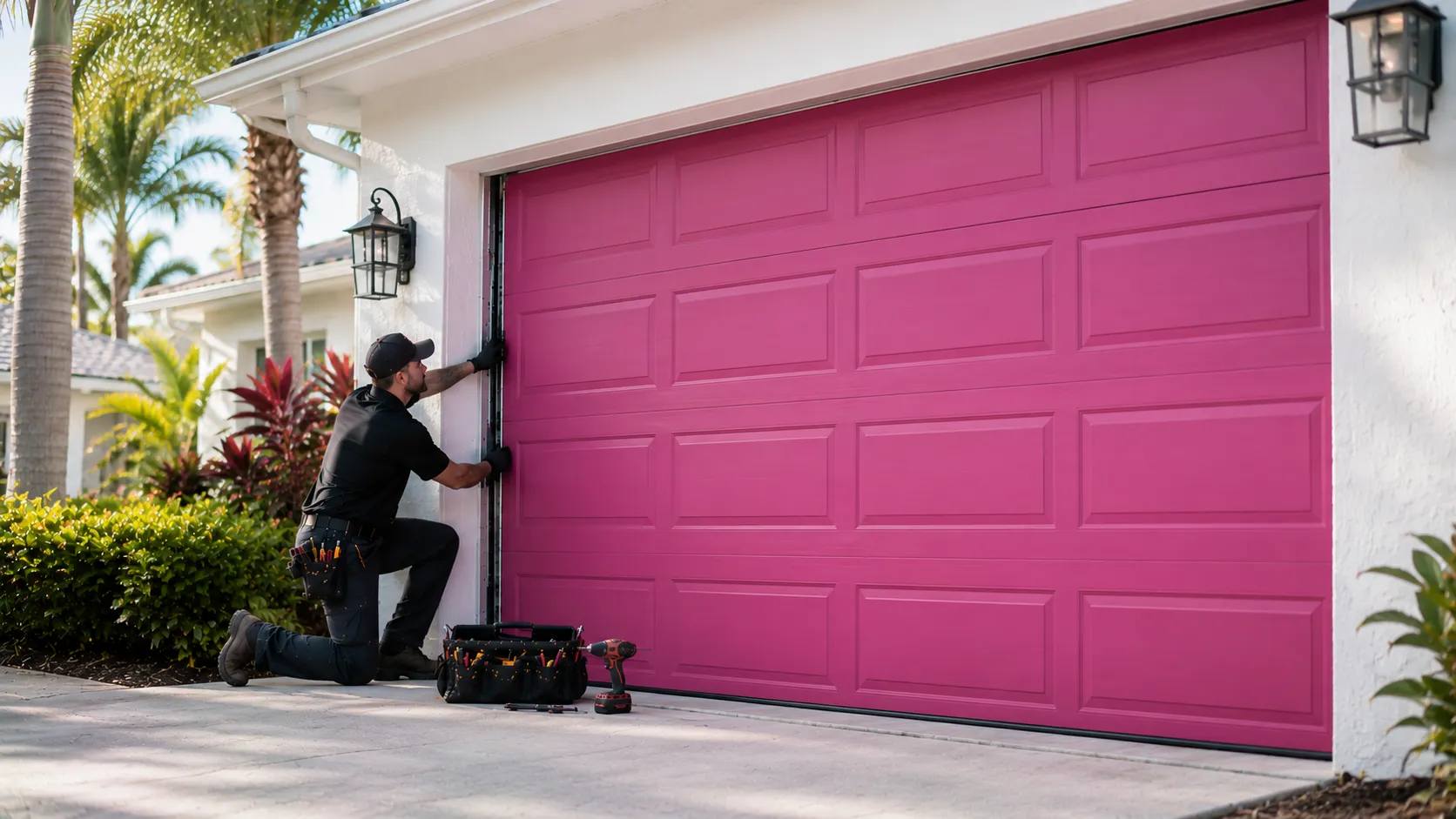 Tell us what’s wrong - Venice garage door service
