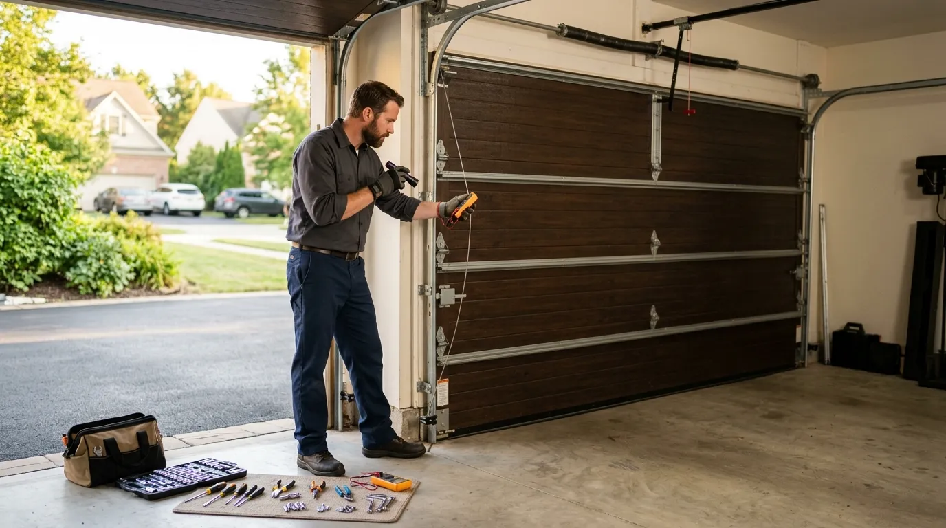 Repaired & tested - Venice garage door service
